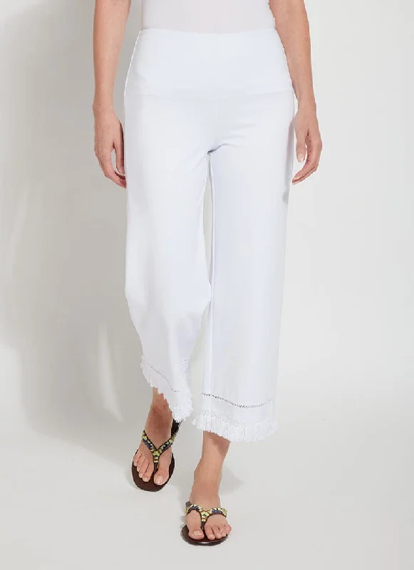 Cropped Coastal Wide Leg