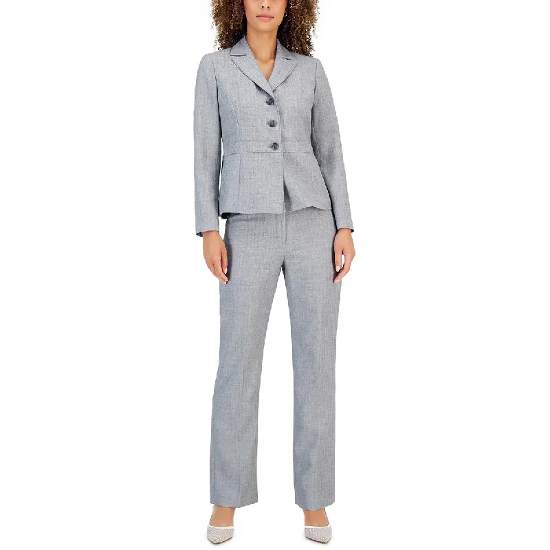 Le Suit Womens Pattern  Dress Pants