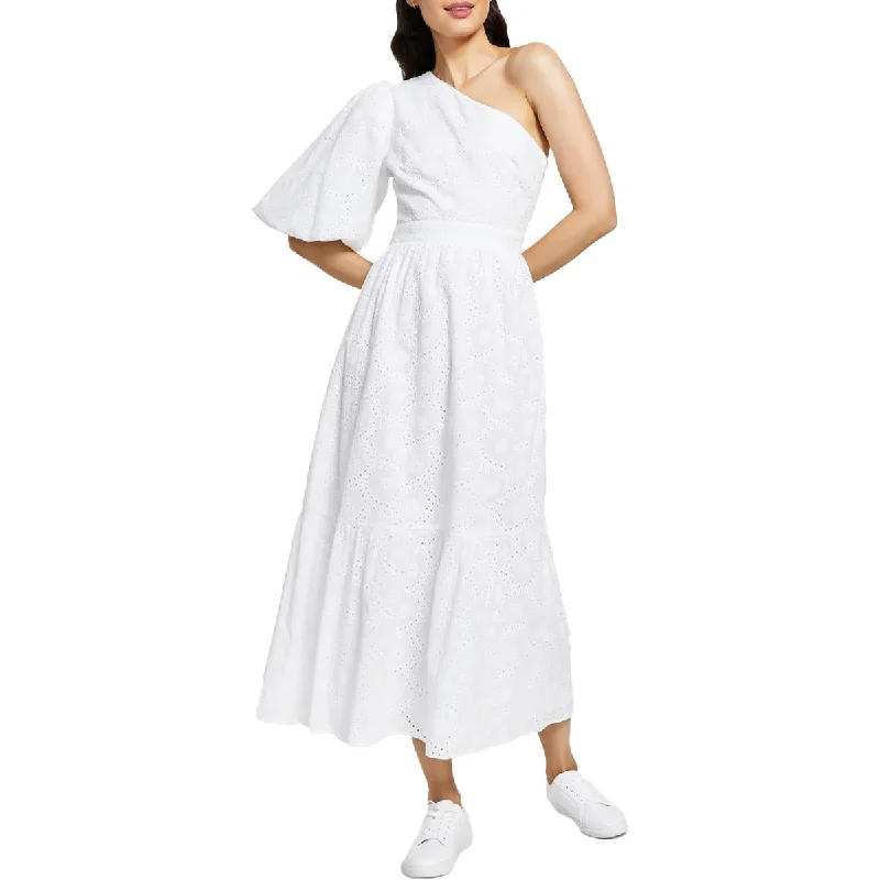 Rachel Rachel Roy Womens Cotton Eyelet Maxi Dress