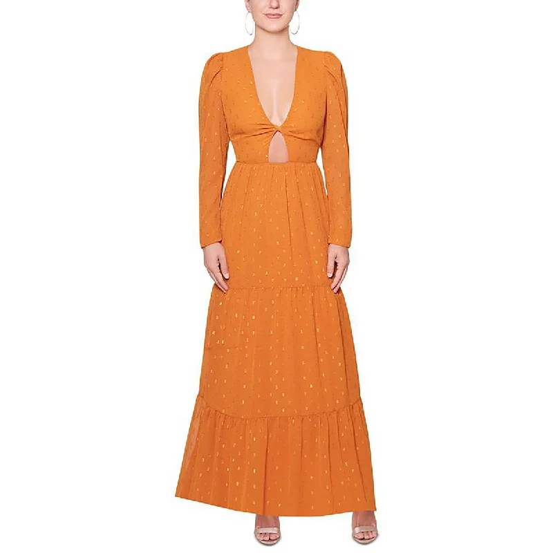 Rachel Rachel Roy Womens Tiered Long Maxi Dress