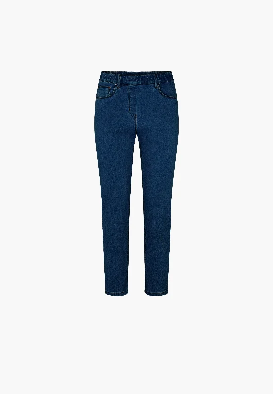 Hannah Regular - Extra Short Length - Dark Blue Denim