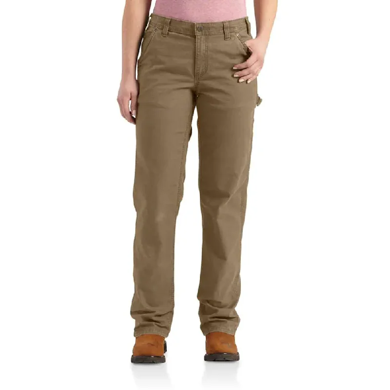 Carhartt 102080 Womens Rugged Flex Loose Fit Canvas Work Trouser Pant