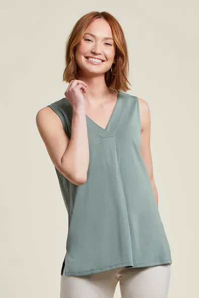 Tri 12910 Sleeveless V Neck